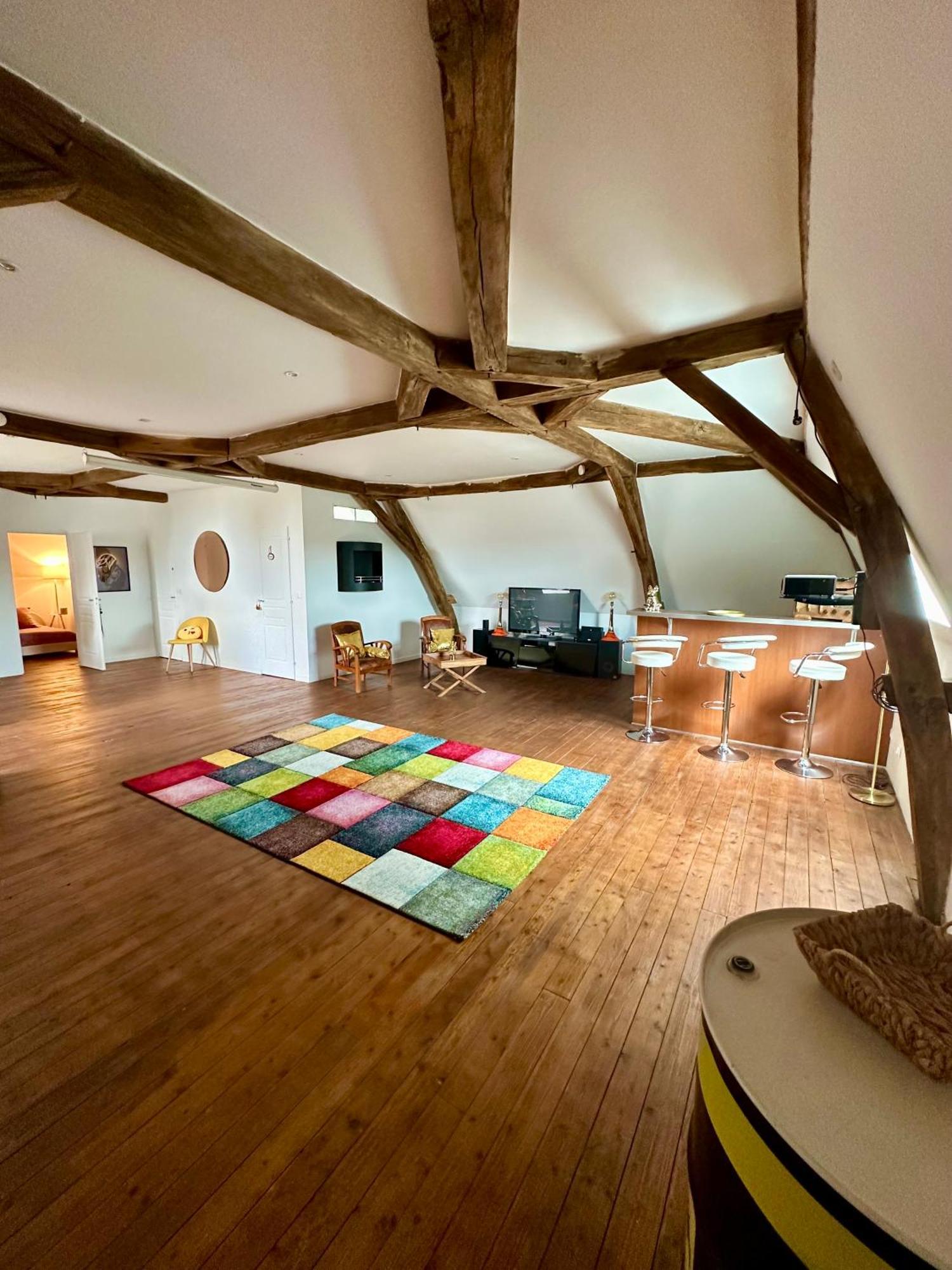 Maison De Maitre Proche Circuit 24 Hrs Du Mans Ecommoy 外观 照片